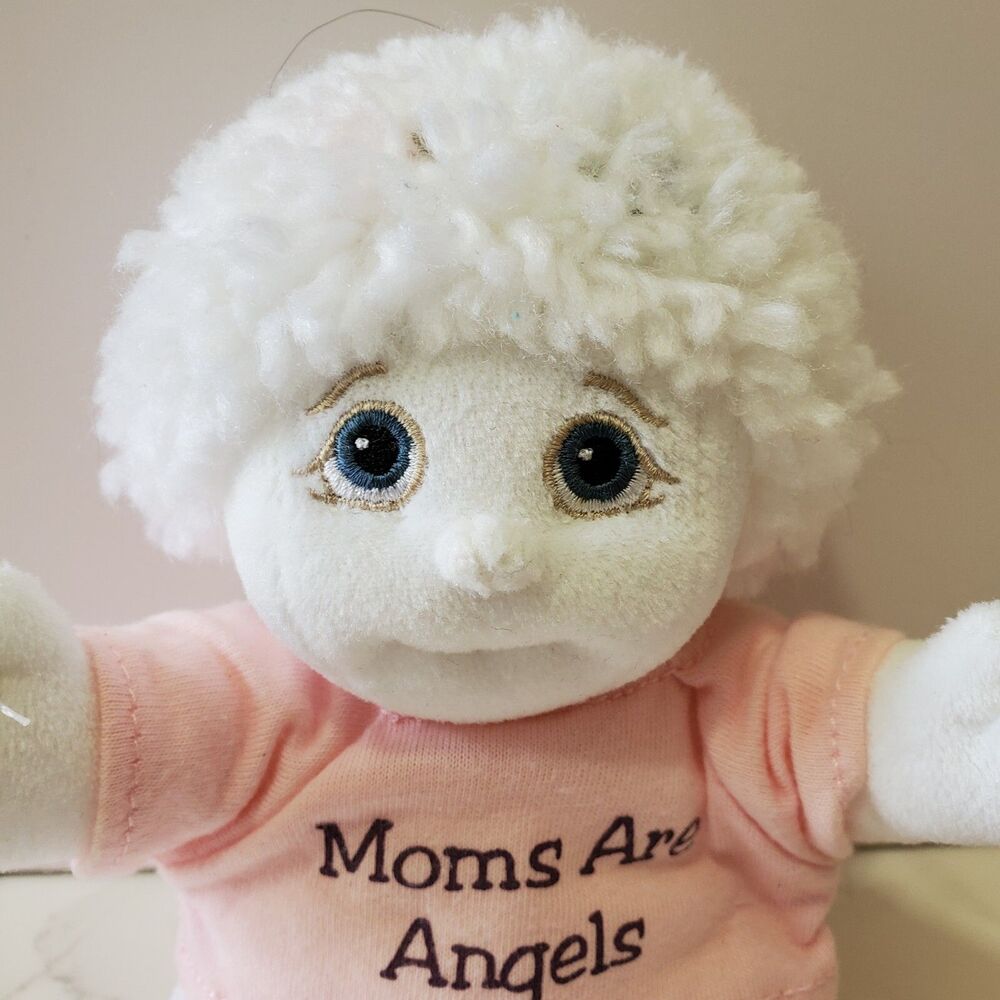 Dreamsicles Plush Stuffed Figure 9" w T Shirt "Moms Are Angels" Soft 1999 Vintag